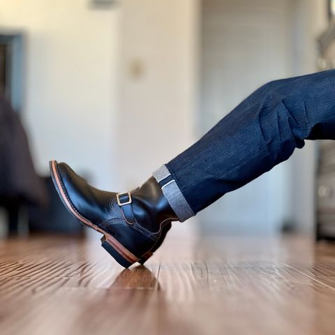 Wesco Mister Lou in Horween Black Chromexcel Horsehide