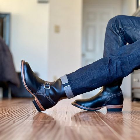 Wesco Mister Lou in Horween Black Chromexcel Horsehide