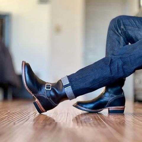 Wesco Mister Lou in Horween Black Chromexcel Horsehide