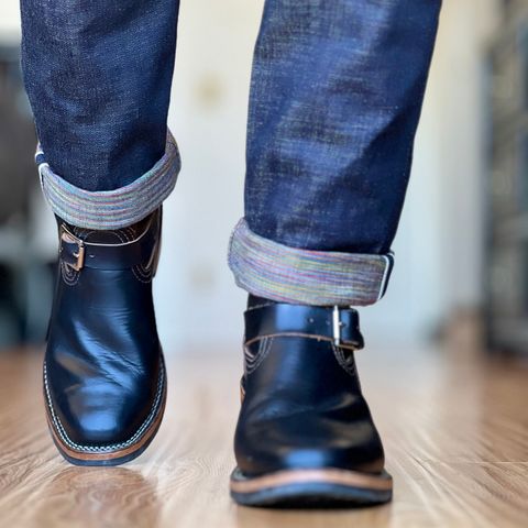 Wesco Mister Lou in Horween Black Chromexcel Horsehide