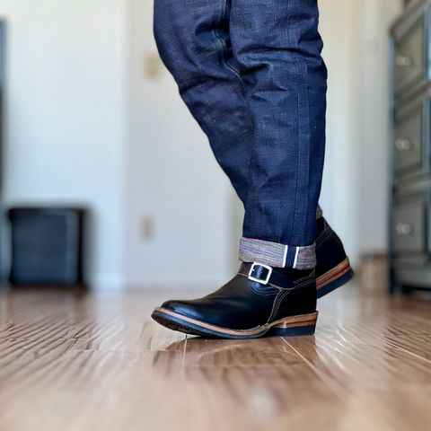 Wesco Mister Lou in Horween Black Chromexcel Horsehide