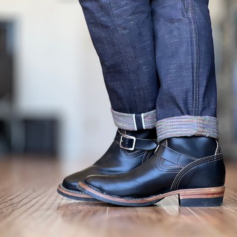 Wesco Mister Lou in Horween Black Chromexcel Horsehide