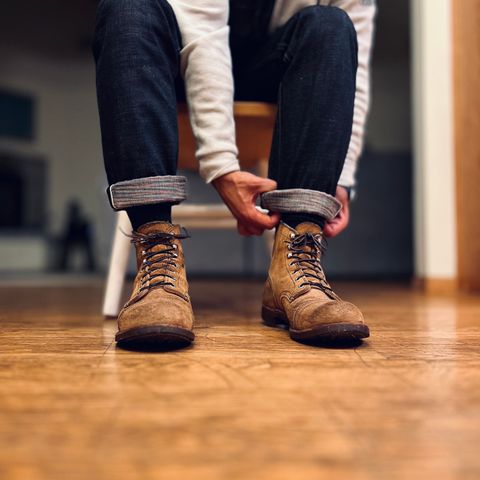Red Wing Iron Ranger in S.B. Foot Hawthorne Muleskinner