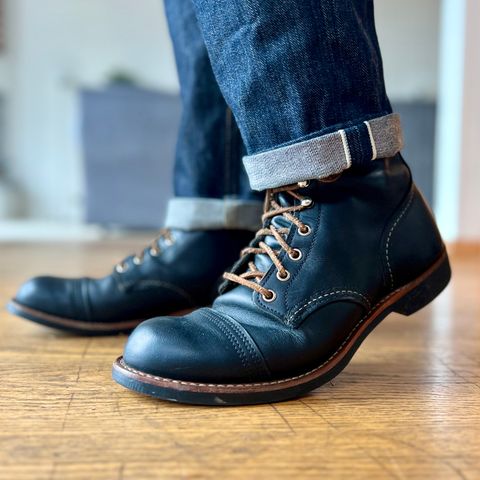 View photo of Red Wing Iron Ranger in S.B. Foot Black Harness