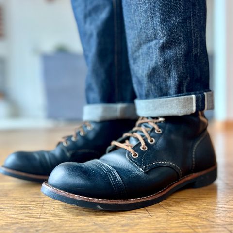 View photo of Red Wing Iron Ranger in S.B. Foot Black Harness