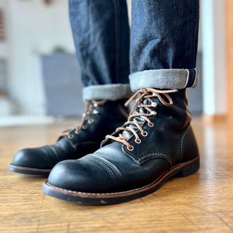 Search result thumbnail of Red Wing Iron Ranger in S.B. Foot Black Harness