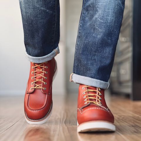 View photo of Red Wing 6-Inch Classic Moc in S.B. Foot Oro-Russet Portage