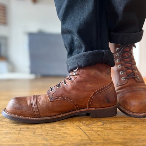 Red Wing Iron Ranger in S.B. Foot Copper Rough and Tough