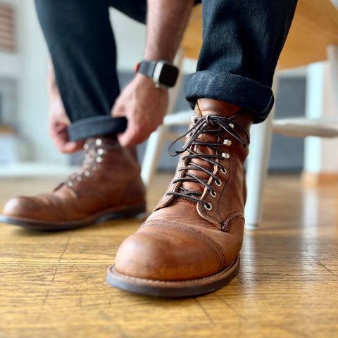 Red Wing Iron Ranger in S.B. Foot Copper Rough and Tough