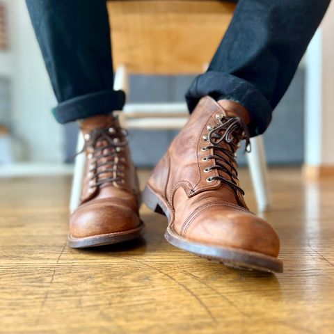 Red Wing Iron Ranger in S.B. Foot Copper Rough and Tough