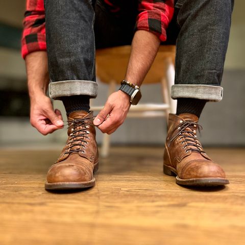 Red Wing Iron Ranger in S.B. Foot Copper Rough and Tough