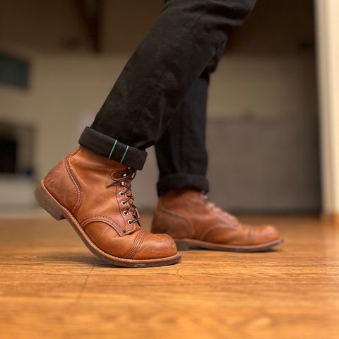 Red Wing Iron Ranger in S.B. Foot Copper Rough and Tough