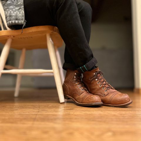 Red Wing Iron Ranger in S.B. Foot Copper Rough and Tough