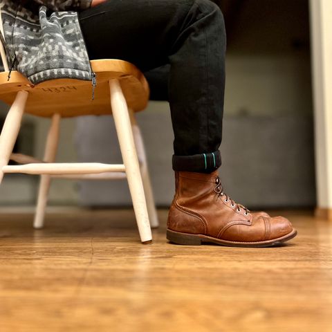 Red Wing Iron Ranger in S.B. Foot Copper Rough and Tough