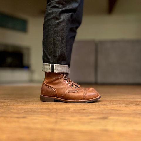 Red Wing Iron Ranger in S.B. Foot Copper Rough and Tough