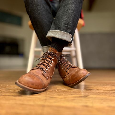 Red Wing Iron Ranger in S.B. Foot Copper Rough and Tough