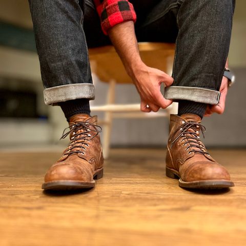 Red Wing Iron Ranger in S.B. Foot Copper Rough and Tough