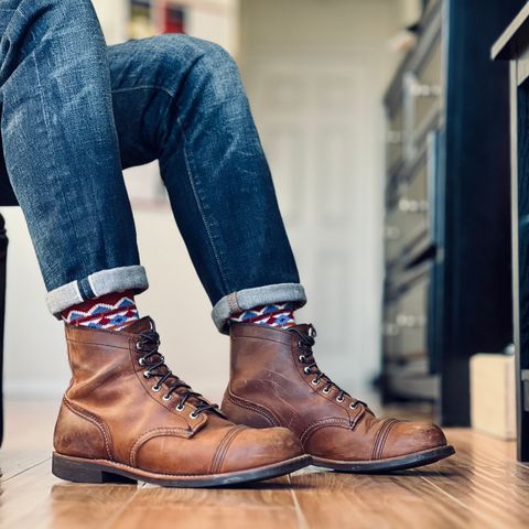Red Wing Iron Ranger in S.B. Foot Copper Rough and Tough