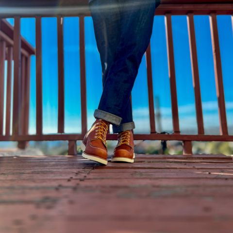 Red Wing 8-Inch Classic Moc in S.B. Foot Oro Legacy
