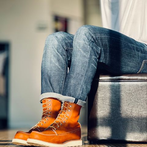 Red Wing 8-Inch Classic Moc in S.B. Foot Oro Legacy
