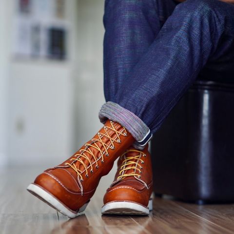 Red Wing 8-Inch Classic Moc in S.B. Foot Oro Legacy