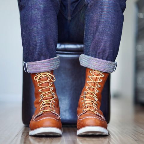 Red Wing 8-Inch Classic Moc in S.B. Foot Oro Legacy