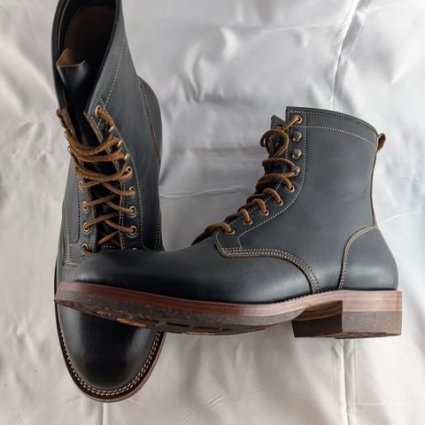 Jakkrabbits Custom Model in Shinki Black Antique Horsehide