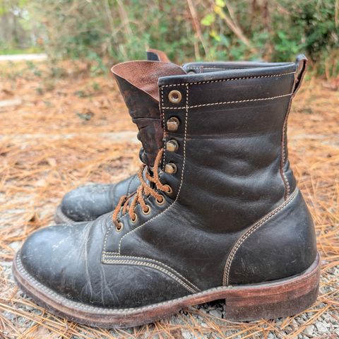 Jakkrabbits Custom Model in Shinki Black Antique Horsehide