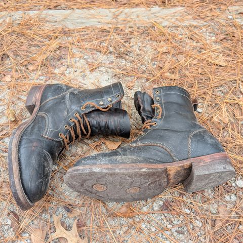 Jakkrabbits Custom Model in Shinki Black Antique Horsehide