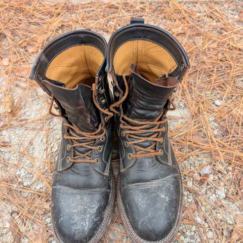 Jakkrabbits Custom Model in Shinki Black Antique Horsehide