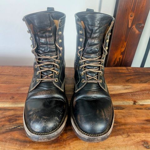 Jakkrabbits Custom Model in Shinki Black Antique Horsehide