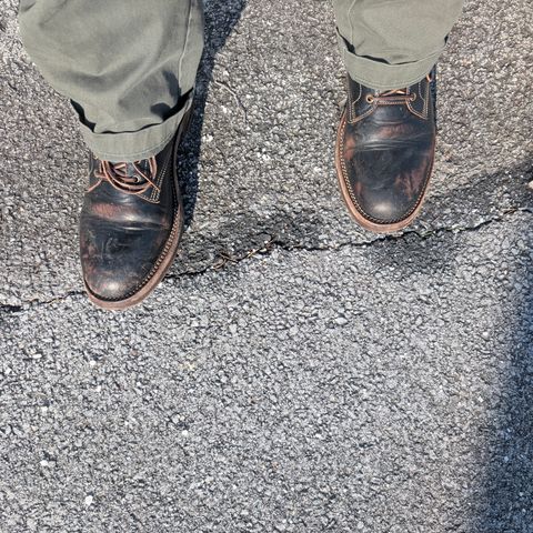 Jakkrabbits Custom Model in Shinki Black Antique Horsehide