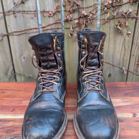 Jakkrabbits Custom Model in Shinki Black Antique Horsehide