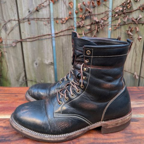 Jakkrabbits Custom Model in Shinki Black Antique Horsehide