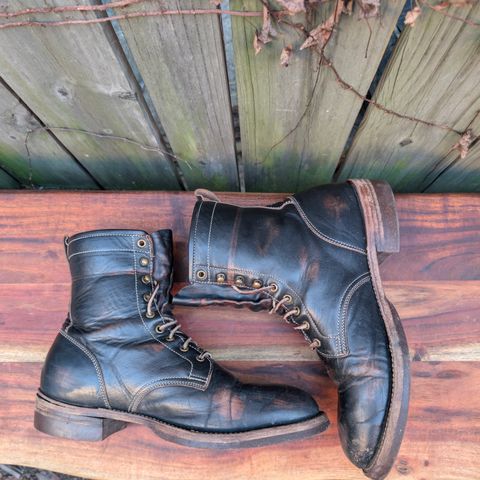 Jakkrabbits Custom Model in Shinki Black Antique Horsehide