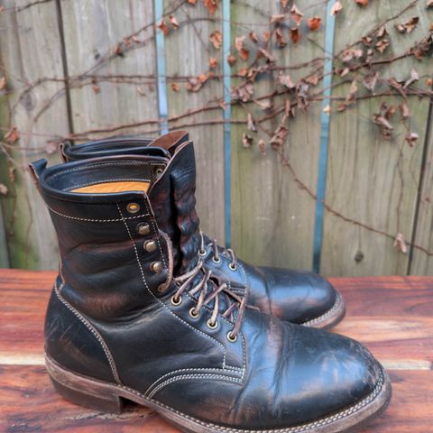Jakkrabbits Custom Model in Shinki Black Antique Horsehide