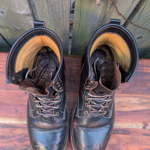 Jakkrabbits Custom Model in Shinki Black Antique Horsehide