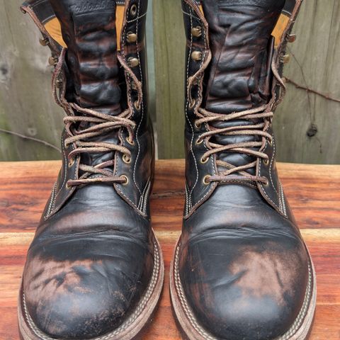 Jakkrabbits Custom Model in Shinki Black Antique Horsehide