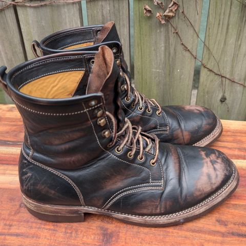 Jakkrabbits Custom Model in Shinki Black Antique Horsehide