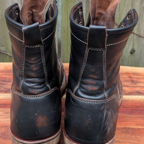 Jakkrabbits Custom Model in Shinki Black Antique Horsehide