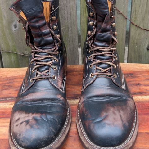 Jakkrabbits Custom Model in Shinki Black Antique Horsehide