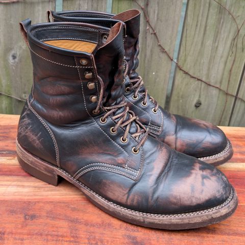 Jakkrabbits Custom Model in Shinki Black Antique Horsehide