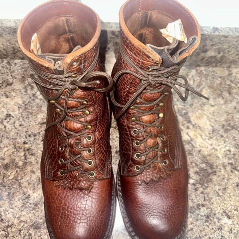 JK Boots Forefront in Bison Smooth