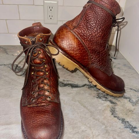 JK Boots Forefront in Bison Smooth