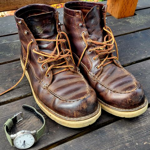 Danner Bull Run in Brown Full Grain