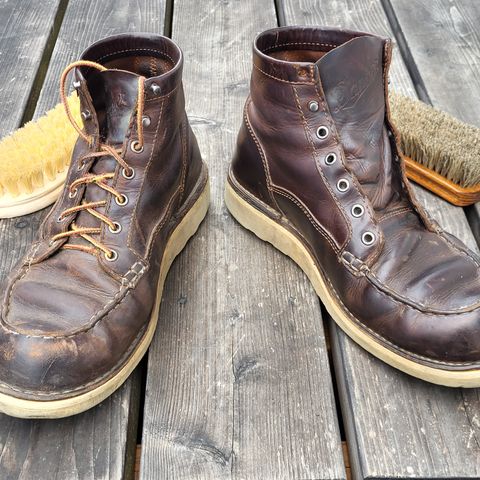 Danner Bull Run in Brown Full Grain