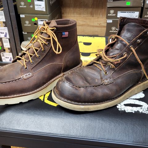 Danner Bull Run in Brown Full Grain