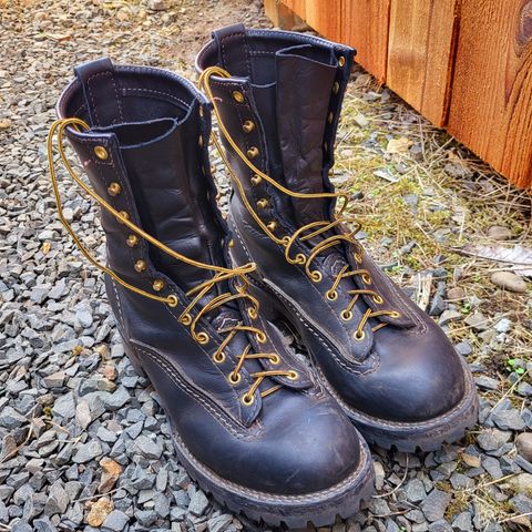 Wesco Jobmaster in Stock Black Leather