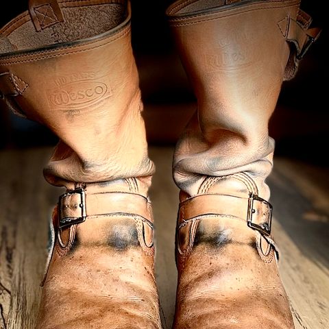 Wesco x S&S Van Cleef III in Horween Natural Essex