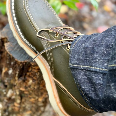 Nicks Moc Toe in Shackleton Greener Pastures